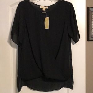 Michael Kors black blouse